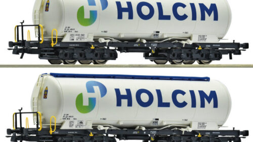 Roco 6600233 2er Set Silowagen Uacs Holcim