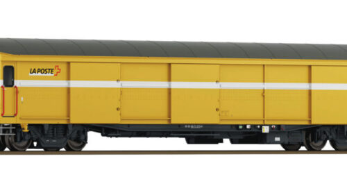 Roco 6600244 Postwagen Post gelb DC + Schlusslicht