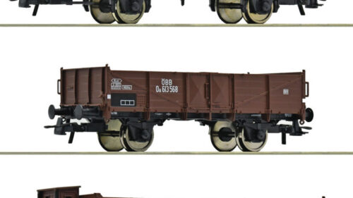 Roco 6600250 3er Set offene Güterwagen ÖBB