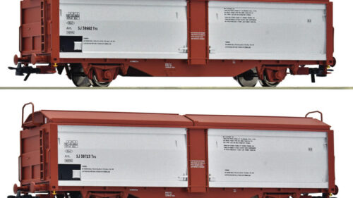Roco 6600257 2er Set Schiebewand-/dachwagen SJ