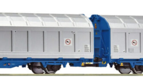Roco 6600276 Schiebewandwagen-Doppeleinheit Transwaggon
