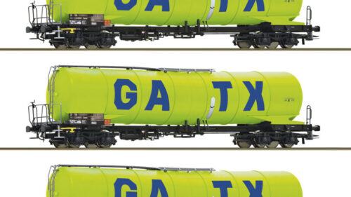 Roco 6600277 3er Set Kesselwagen Zacns GATX