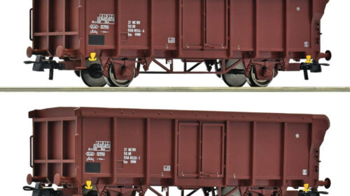 Roco 6600280 2er Set ex. Rolldachwagen DR