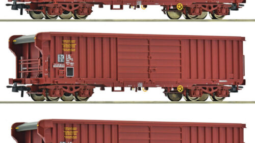 Roco 6600285 3er Set Rolldachwagen SNCF