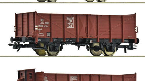 Roco 6600303 3er Set offene Güterwagen DB