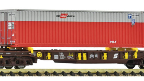 Fleischmann 6660076 Taschenw.T3 ÖBB + Container RCA