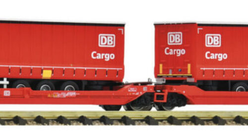 Fleischmann 6660103 Doppeltaschenwagen T3000e DB-AG+DB Cargo