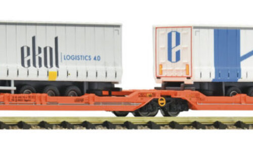 Fleischmann 6660104 Doppeltaschenwagen T3000e Wascosa+Ekol