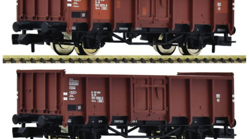 Fleischmann 6660138 2er Set offene Güterwagen DR