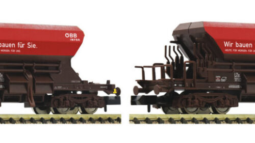 Fleischmann 6660157 2er Set Talbot Schotterwagen ÖBB Infra