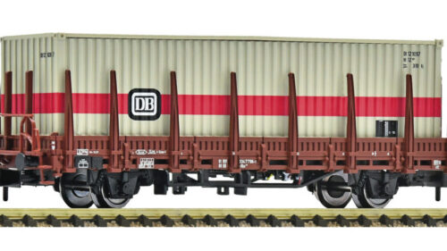 Fleischmann 6660161 Schwenkrungenwagen + Container DB