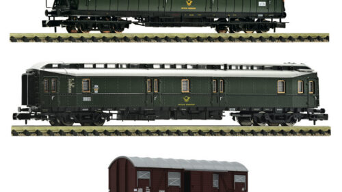 Fleischmann 6660168 3er Set Postzug