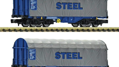 Fleischmann 6660173 2er Set Schiebeplanenwagen ÖBB