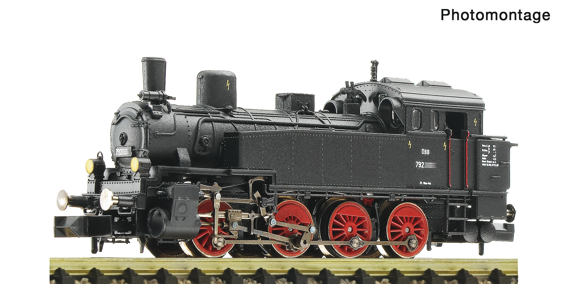 Fleischmann 7160035 Dampflok Rh 792 ÖBB DC