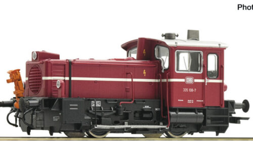 Roco 7310108 Diesellok BR 335 DB rot DC-Snd. + Rangierkupplung
