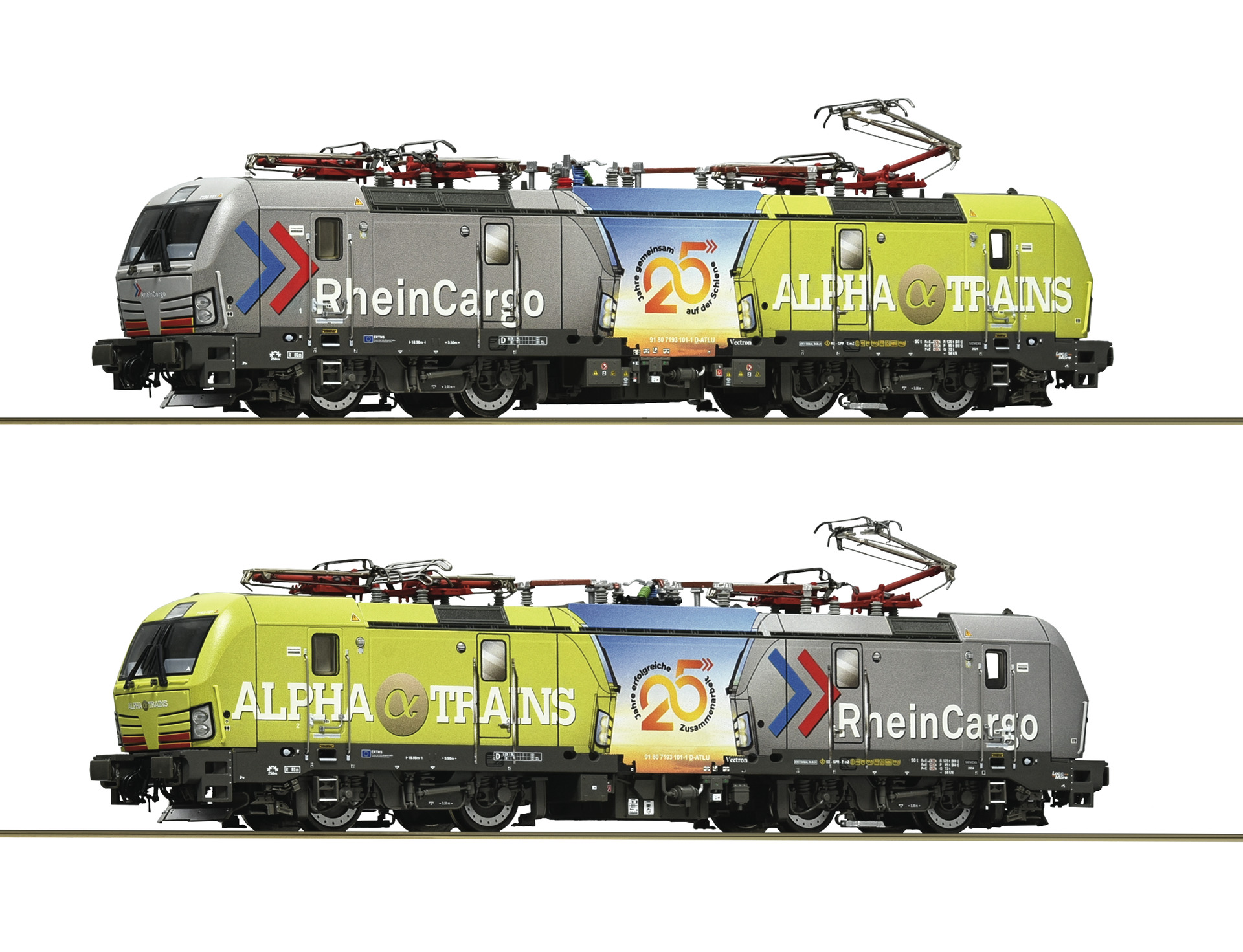 Roco 7520185 E-Lok 7193 101-1 Alpha Trains/Rheincargo AC-Snd.