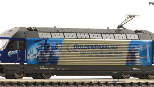 Fleischmann 7570083 E-Lok 465 008 "Goldenpass" BLS DC-Snd.