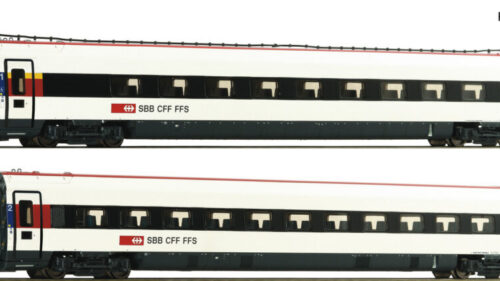 Roco 7700037 2er Set Ergänzung Triebzug ICN SBB DC