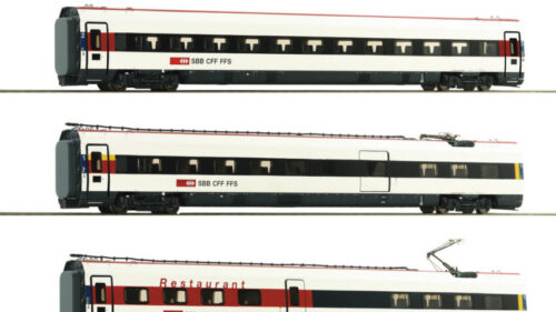 Roco 7710036 5er Set Triebzug ICN SBB DC-Snd. + Innenbeleuchtung