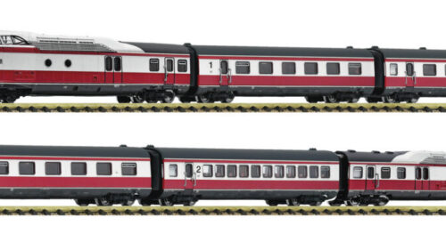 Fleischmann 7760010 6er Set Dieseltriebzug VT 601 DR DC