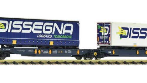 Fleischmann 825029 Doppeltaschen-Gelenkwagen T2000, Wascosa