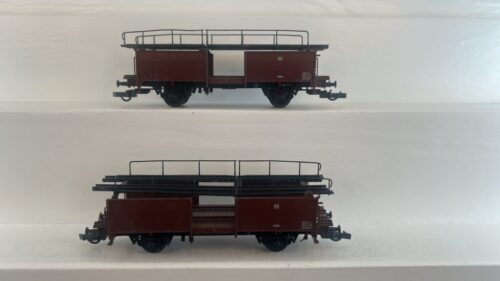 2x Klein Modellbahn 3521 DB Autotransporter