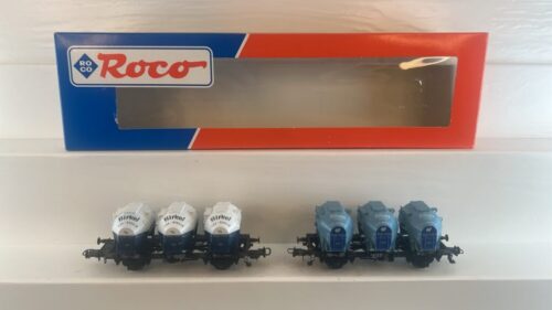 Roco 46521 DB Behältertragwagen Birkel/Knorr