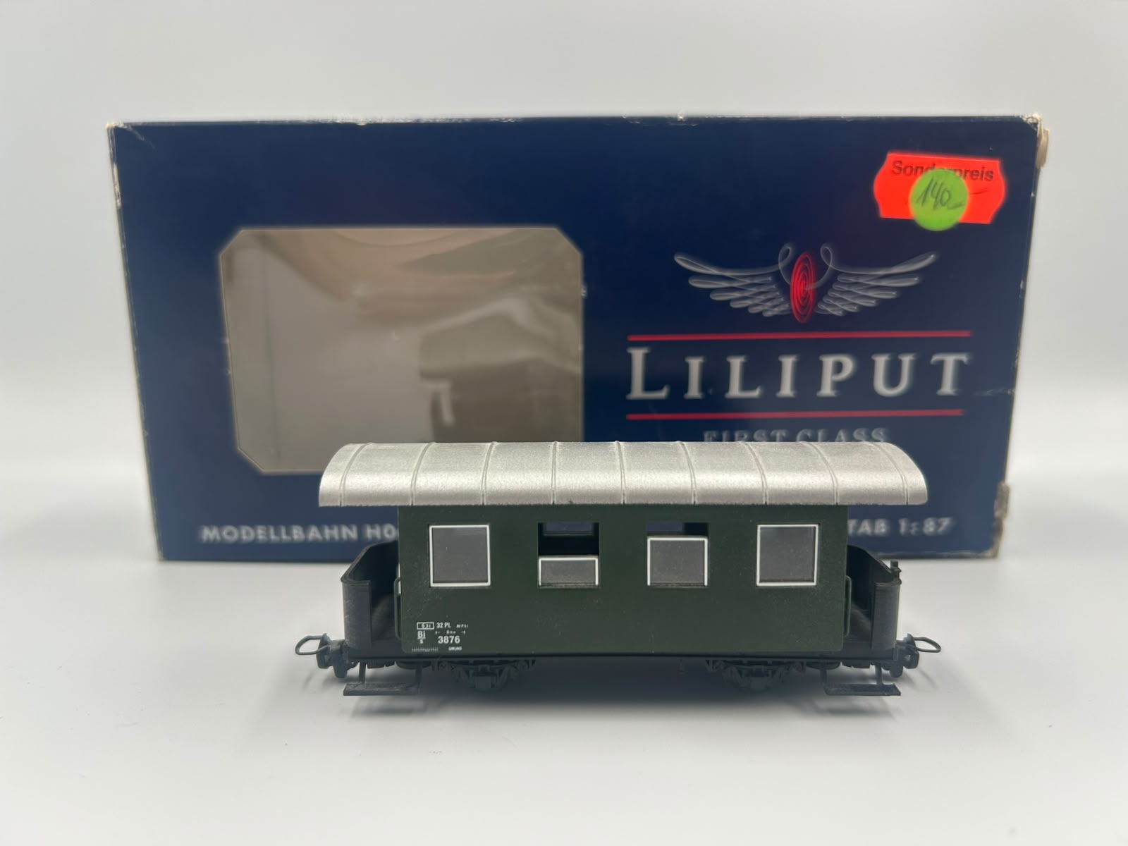 Liliput 314305 ÖBB Personenwagen 3876 H0e