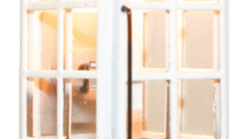 Viessmann 1372 H0 Telefonzelle Telek.geschl.