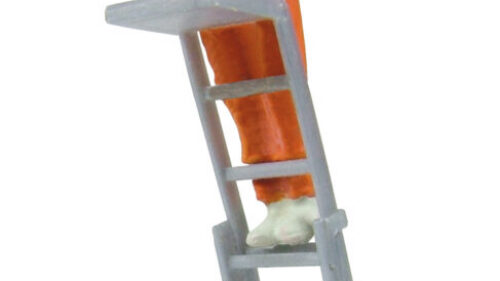 Viessmann 1517 H0 Plakatkleber auf Leiter