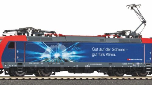 PIKO 21620 E-Lok/Sound 484 020 "Gut auf der Schiene" SBB Cargo VI + PluX22 Dec.