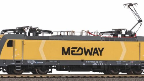 PIKO 21631 E-Lok/Sound BR 186 Medway VI + 8pol. Dec.