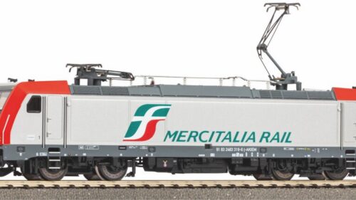 PIKO 21679 E-Lok/Sound E.483 Mercitalia VI + 8pol. Dec.