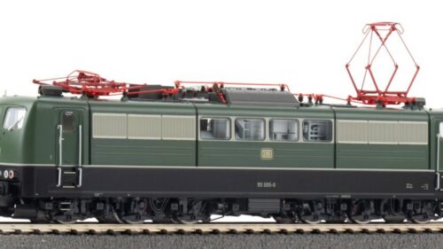 PIKO 21706 ~E-Lok/Sound BR 151 grün DB IV + PluX22 Dec.