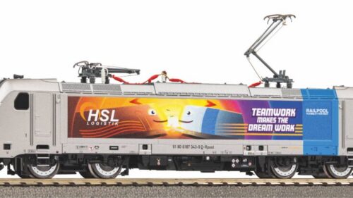 PIKO 21708 E-Lok/Sound BR 187 HSL VI + PluX22 Dec.