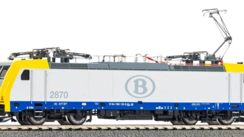 PIKO 21763 ~E-Lok/Sound BR 186 SNCB VI + 8pol. Dec.
