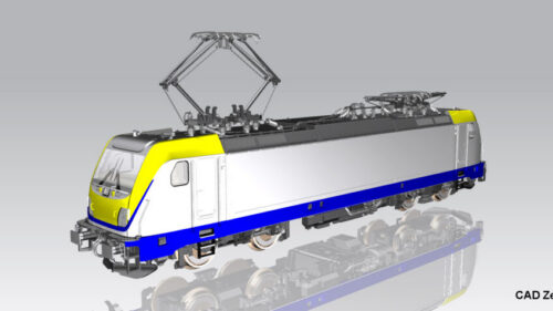PIKO 21799 ~E-Lok/Sound BR 187 SNCB VI + PluX22 Dec.
