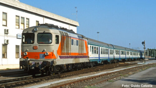 PIKO 22033 Diesellok/Sound D.445 zweite Serie Navetta FS IV + PluX22 Dec.