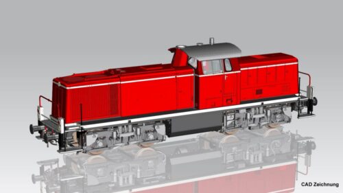 PIKO 22040 Diesellok BR V 90 DB III + DSS PluX22