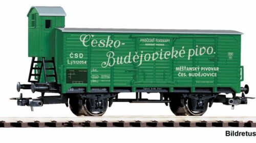 PIKO 24561 Ged. Güterwagen G02 Bier CSD III m. Bhs.