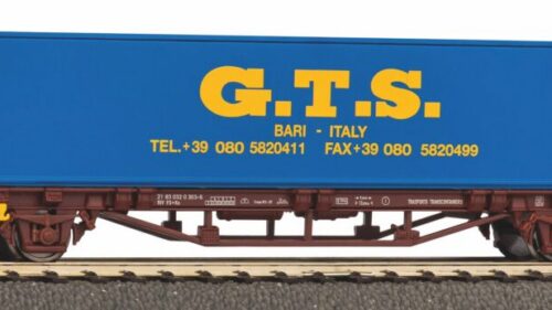 PIKO 27700 Containertragwg. 1x 40 Container GTS FS V
