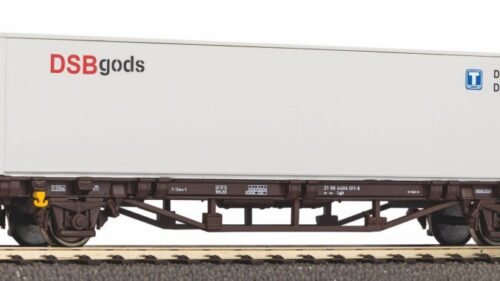 PIKO 27720 Containertragwg. Lgjs DSB V, beladen mit 40`Container DSB