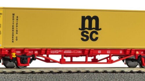 PIKO 27726 Containertrgwg. MSC NS V 1x40“