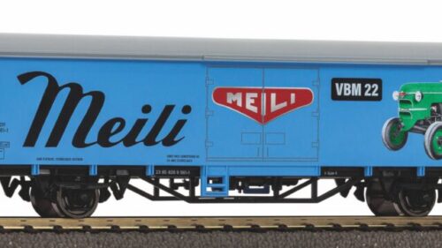 PIKO 27728 Ged. Güterwg. "Meili Traktoren" SBB IV