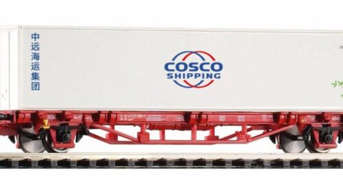 PIKO 27749 Containertragwg. Lgs DB AG Cosco Container 40`` mit Panda VI