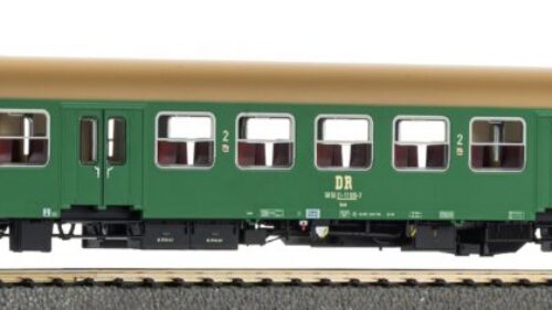 PIKO 28003 Halberstädter Mitteleinstiegswg. grün 2. Kl. br. Dach DR IV, andere Nr.