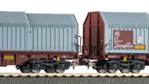 PIKO 28308 2er Set Teleskophaubenwg. FS IV