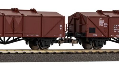 PIKO 28331 2er Set Klappdeckel Kmm DR IV, ohne Bühne