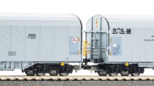 PIKO 28344 2er Set Schiebeplanenwg. ATIR Rail VI