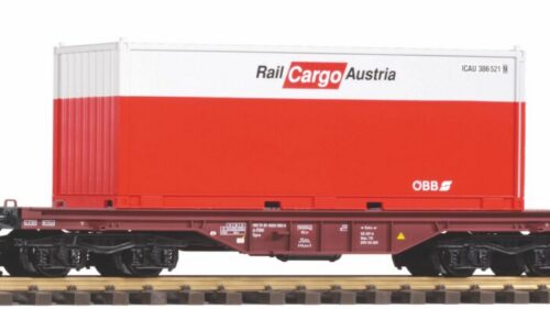 PIKO 37011 G-Flachwg. mit Container ÖBB V